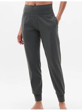 Athleta Salutation High Rise Jogger Size Small Gray